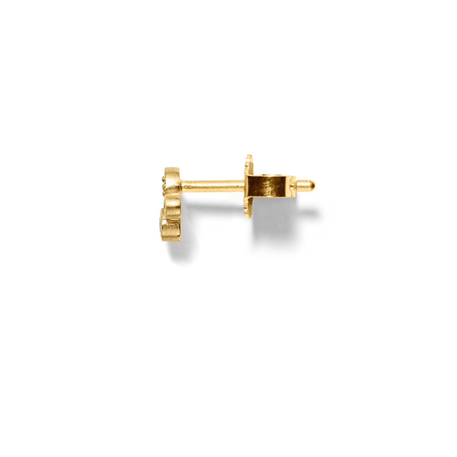 Ørestik / Fås som flat back<br> EMMELI guld diamant