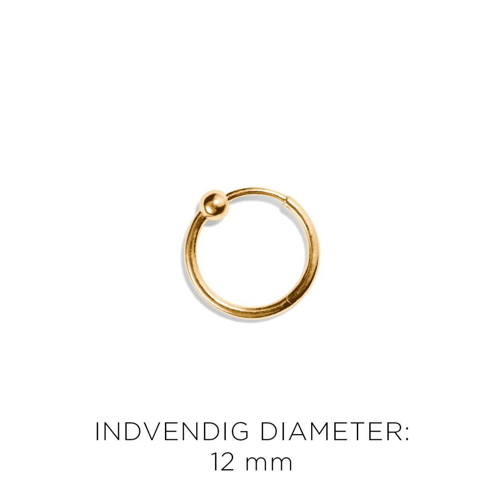 Klik hoop<br> ELLA THREE poleret guld