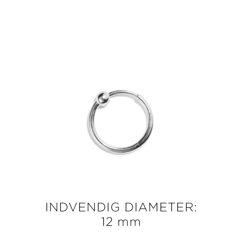 Klik hoop<br> ELLA THREE poleret sterlingsølv