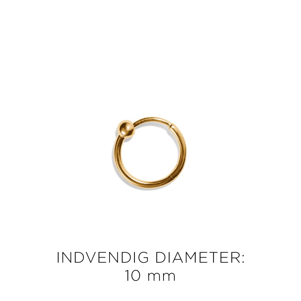 Klik hoop<br> ELLA TWO poleret guld