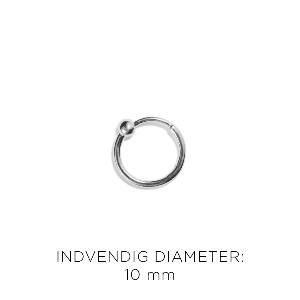 Klik hoop<br> ELLA TWO poleret sterlingsølv