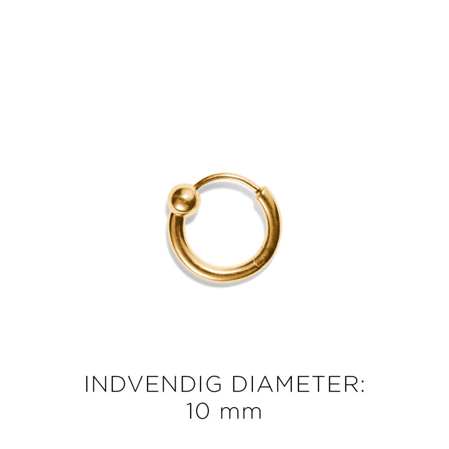 Klik hoop<br> ELLO TWO poleret guld