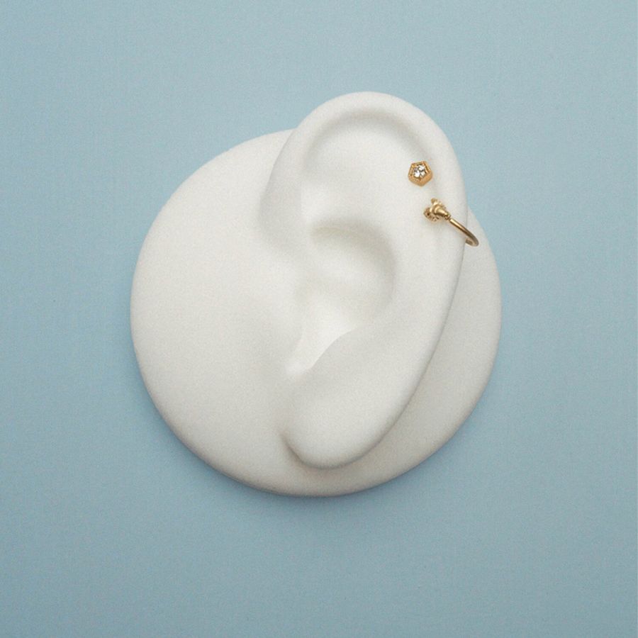 Twist hoop<br> EARLYWINE guld