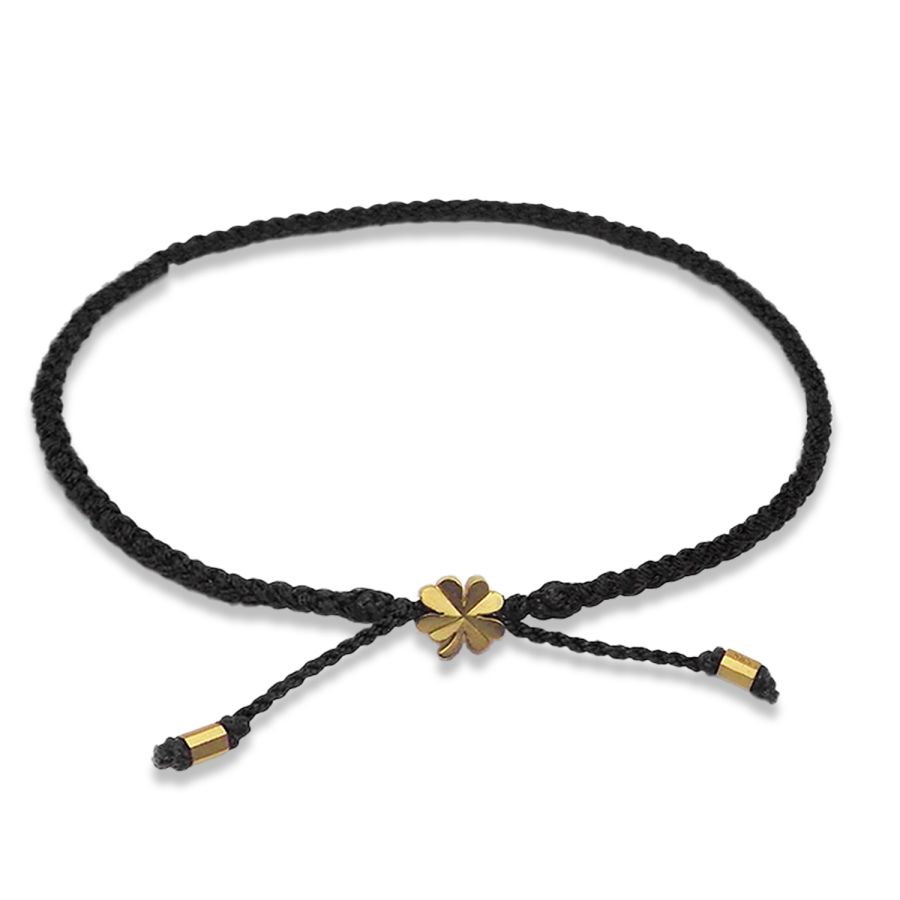 Knyttet armbånd<br> BARTISAN ONE guld (black pagoria)