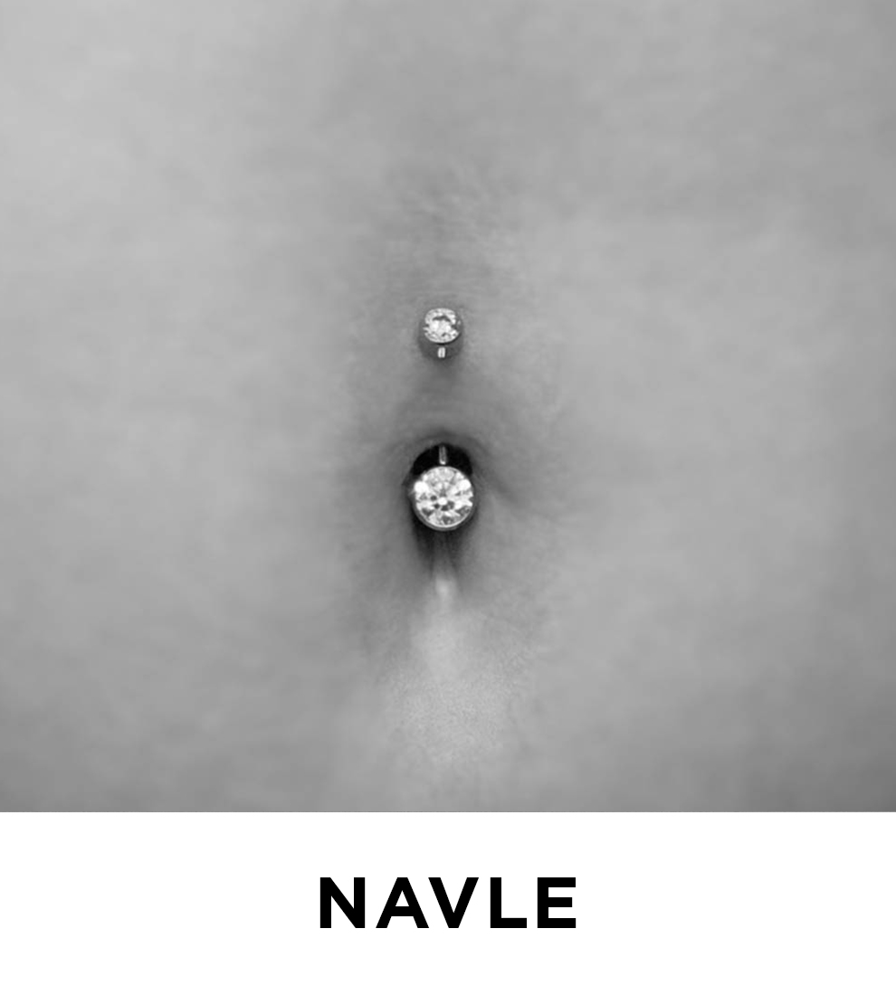 Shop efter placering navle