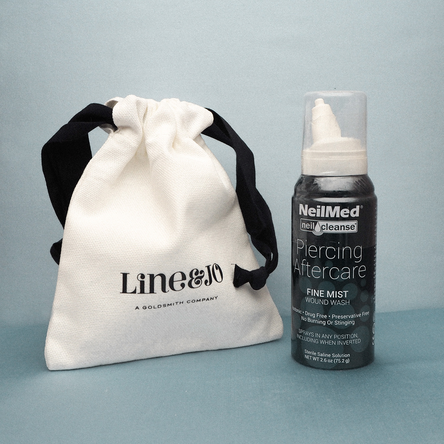 Piercing salon Aftercare menu