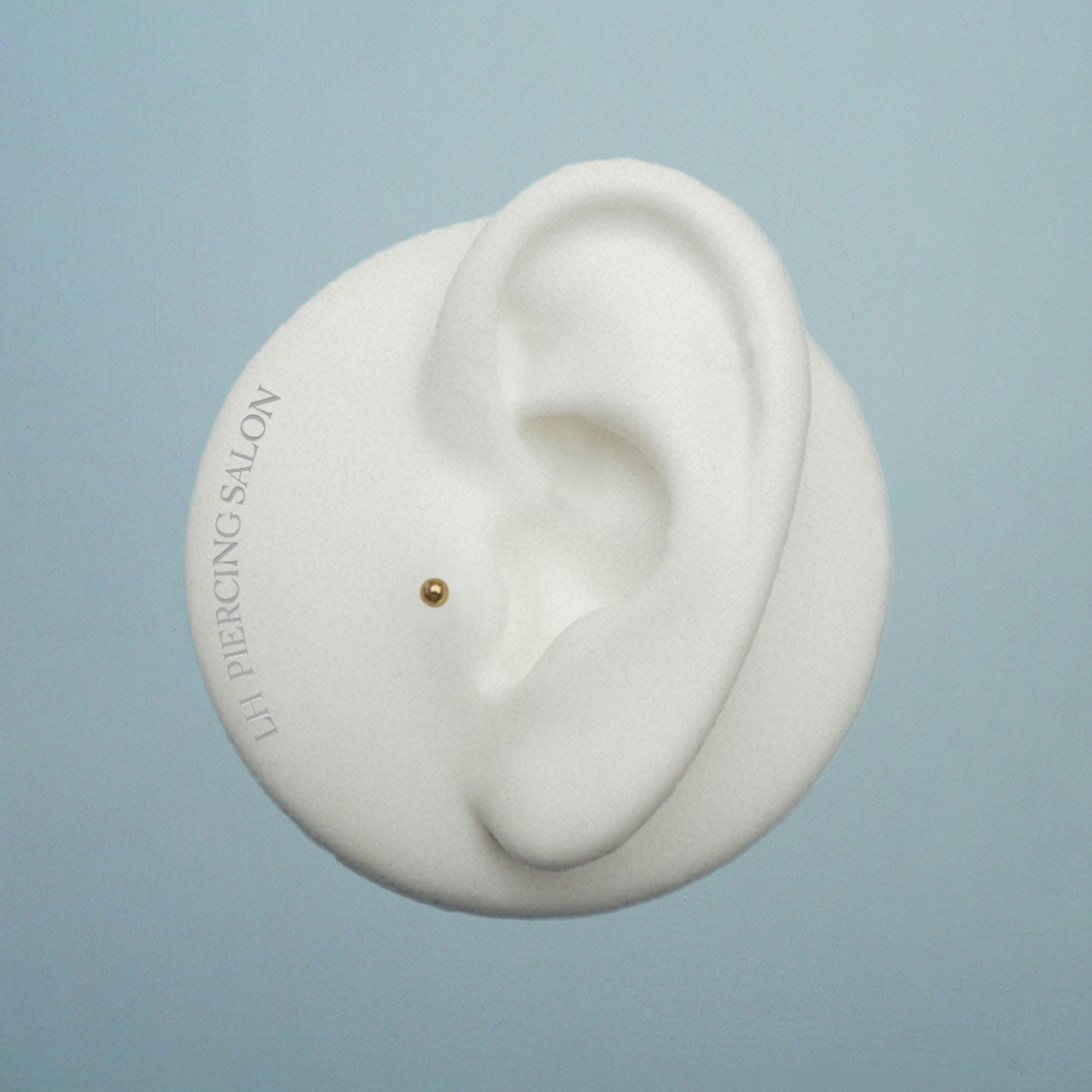 Piercing salon Book piercing menu