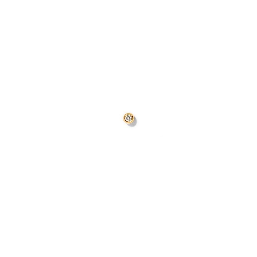 Ear stud<br> EDIANA gold diamond