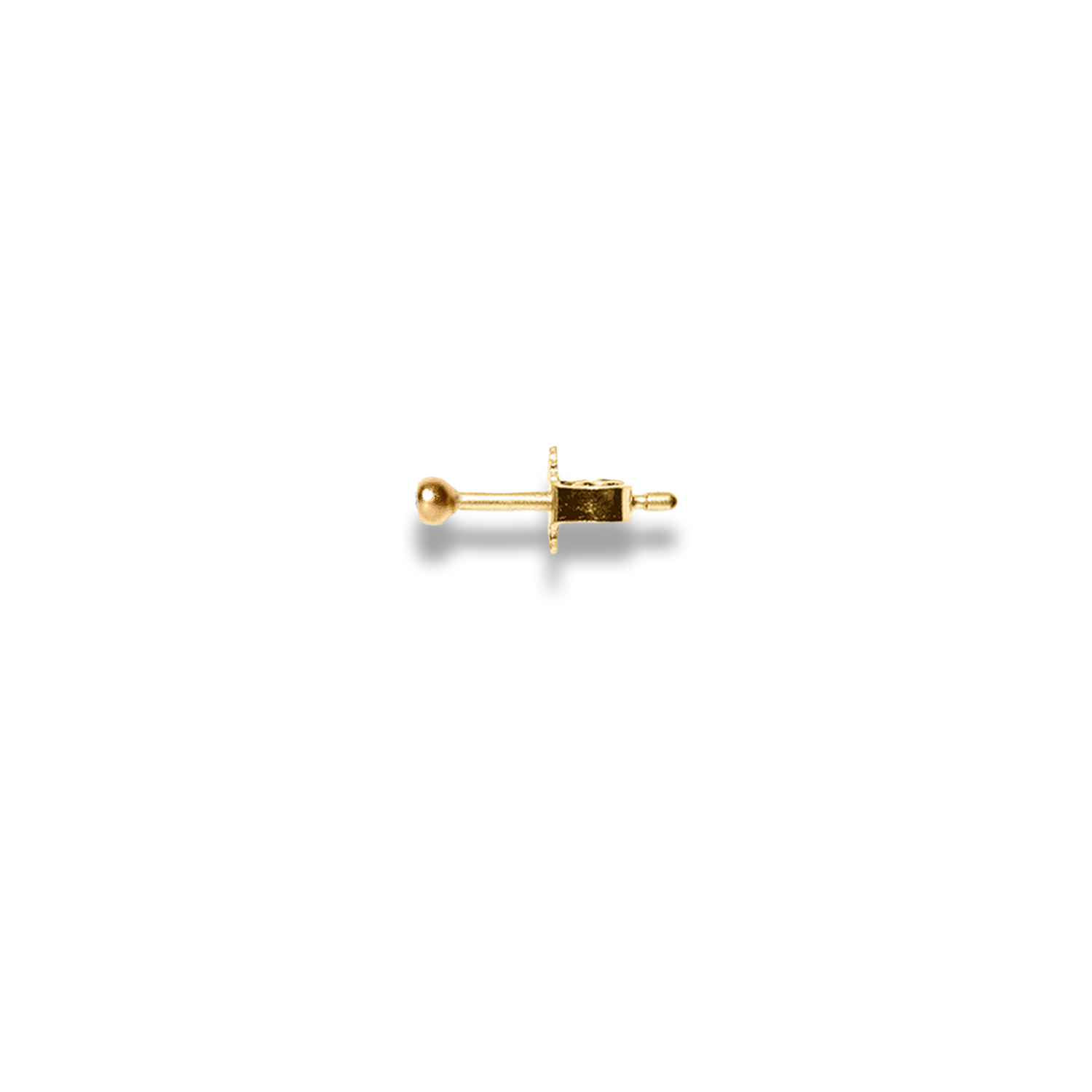 Ear stud<br> EDIANA gold diamond