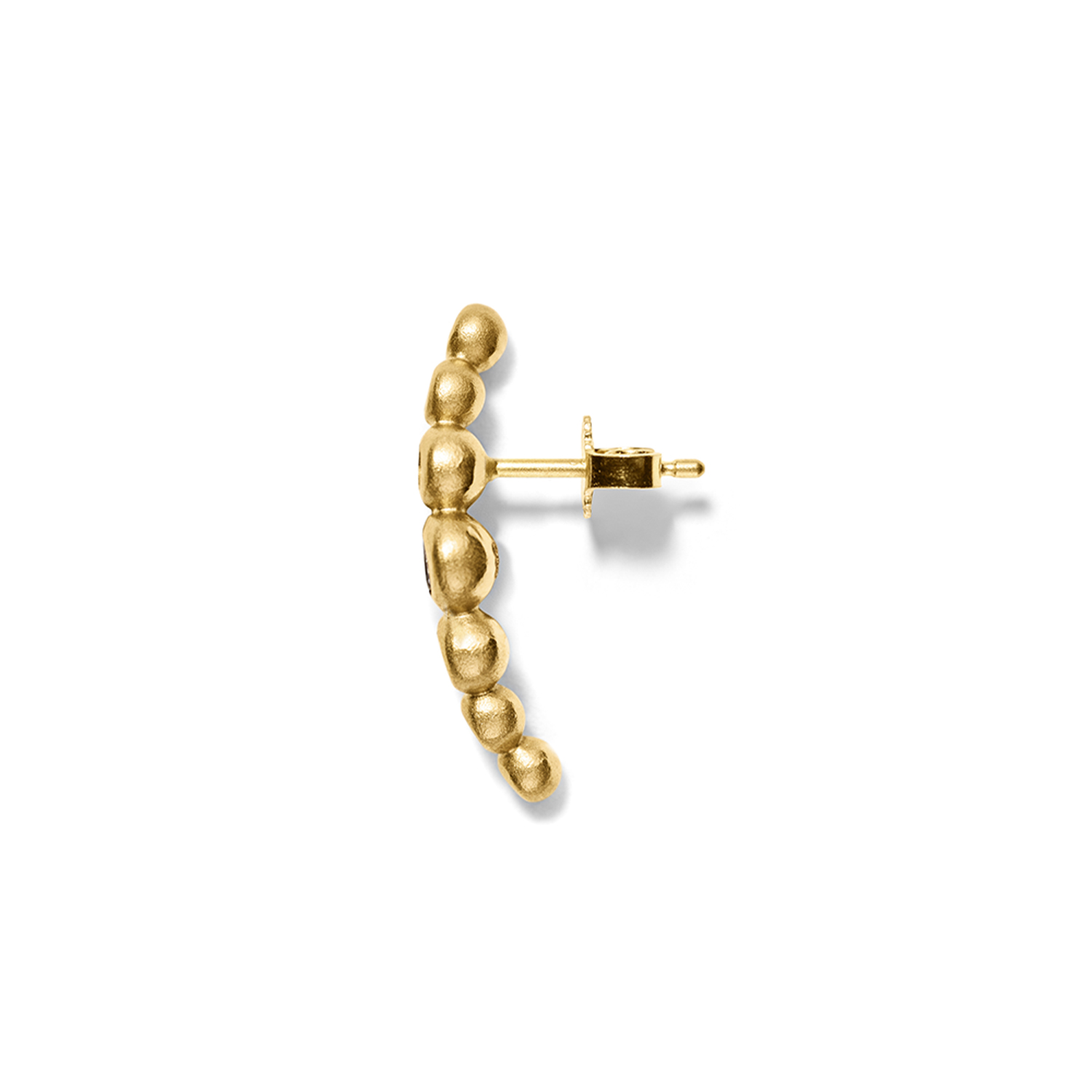 Ear stud / Avail. as flat back<br> ENDING gold diamond