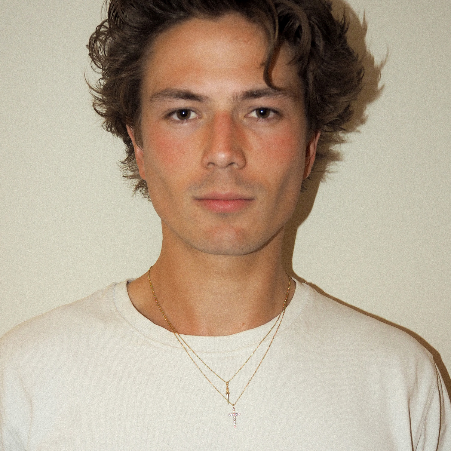 Necklace<br> NIVE gold sapphire