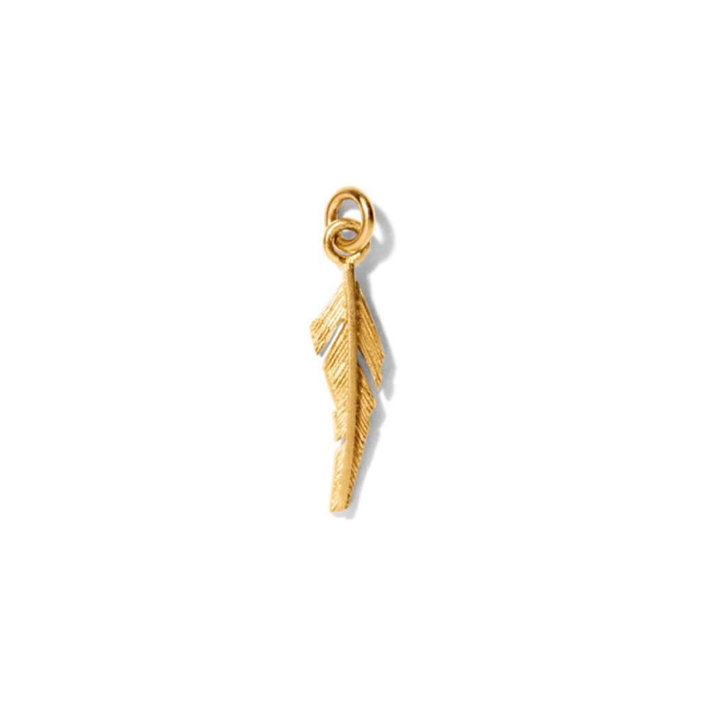 Pendant for earring<br> MINI PAFF gold (round small eyelet)