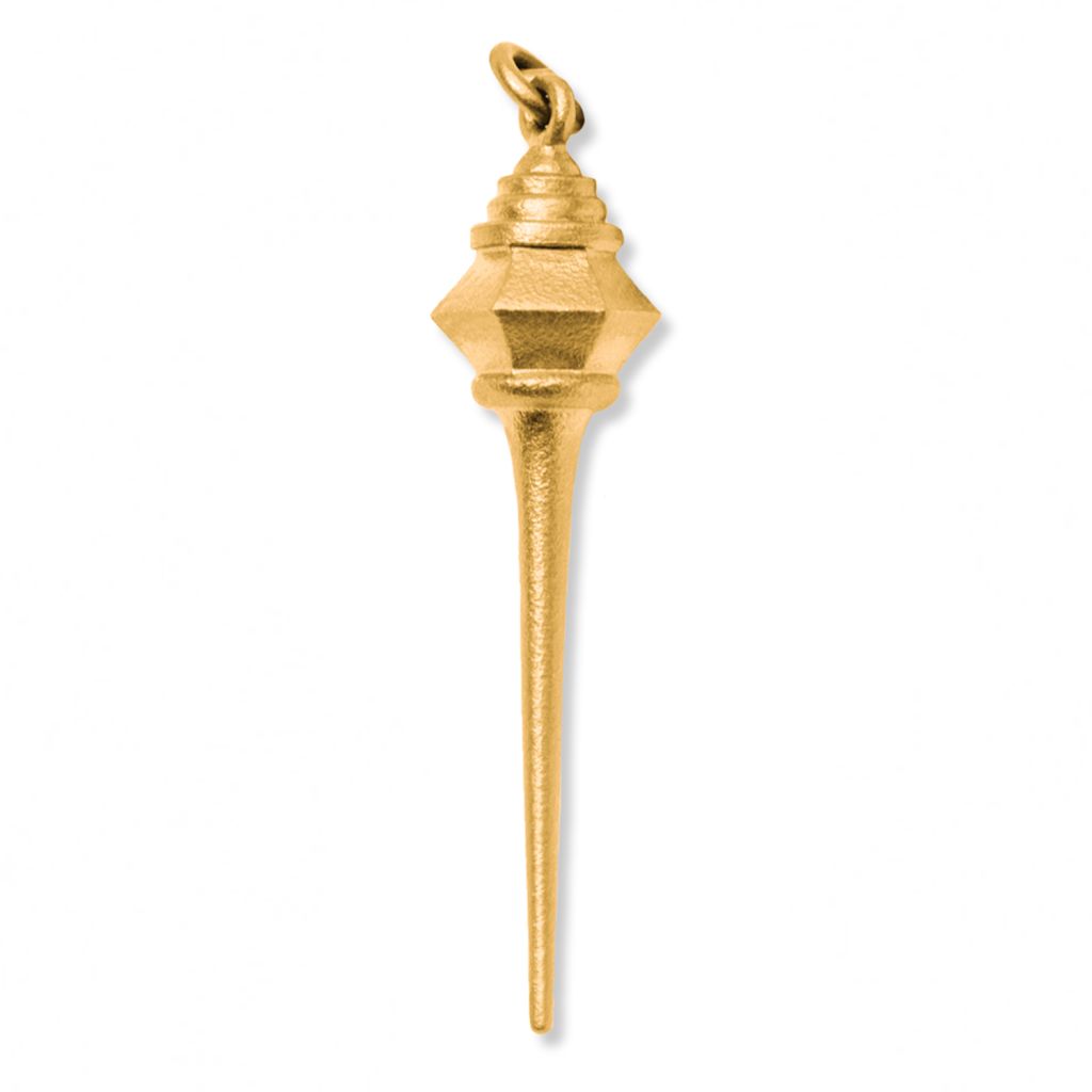 Pendant for earring<br> MINI PANEWELL gold (round small eyelet)