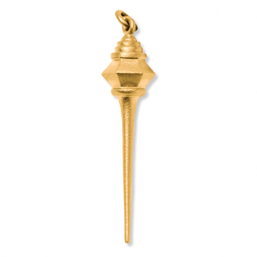 Pendant for earring<br> MINI PANEWELL gold (round small eyelet)