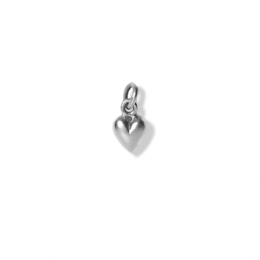 Pendant for earring<br> MINI PALORI grey sterling silver (round small eyelet)