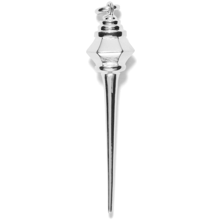 Pendant<br> PANEWELL high polished sterling silver (round medium eyelet)