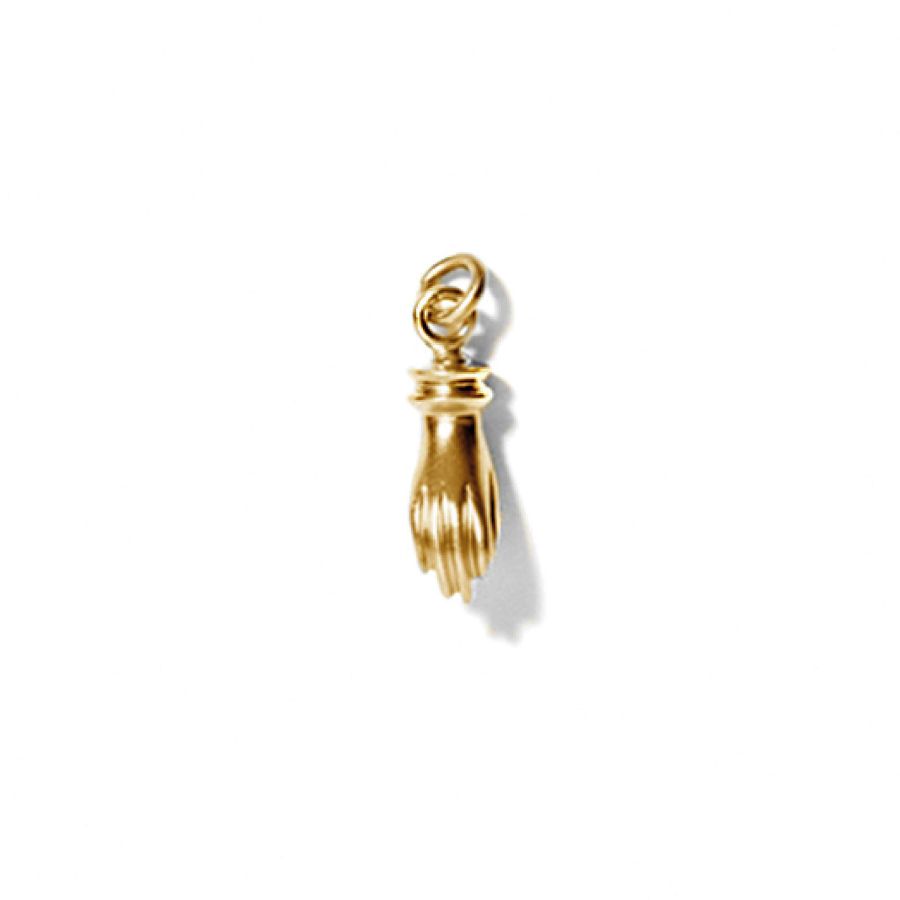 Pendant for earring<br> MINI PAVLINA gold (round small eyelet)