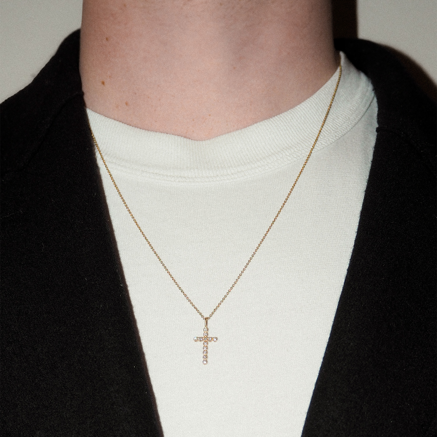 Necklace<br> NIVE gold diamond