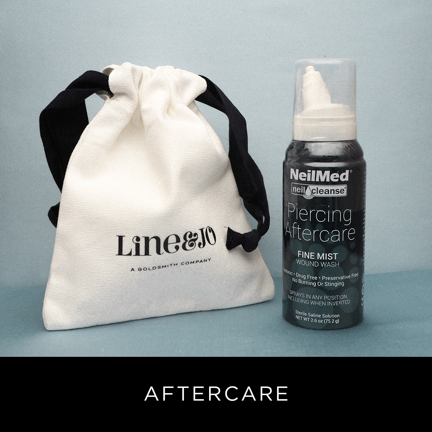 Piercing salon aftercare menu mobile